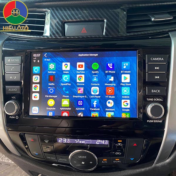 android auto box ô tô nissan terra chính hãng 