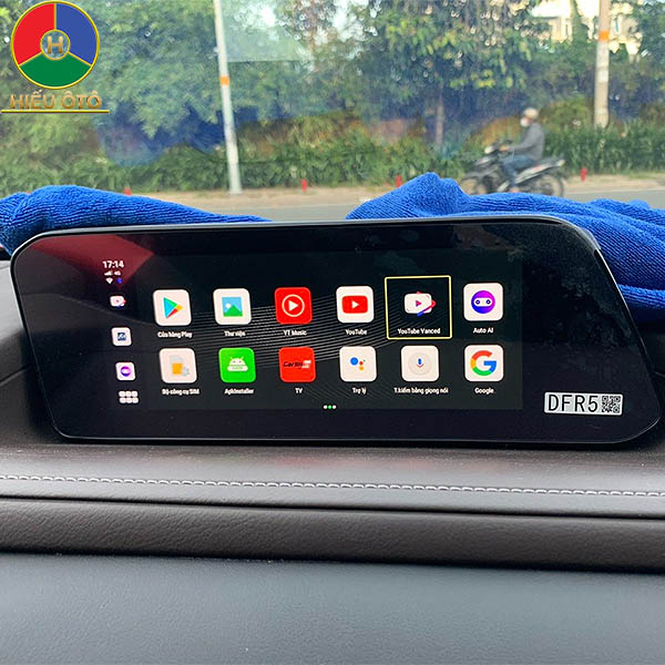 android auto box xe ô tô mazda cx30 chính hãng 
