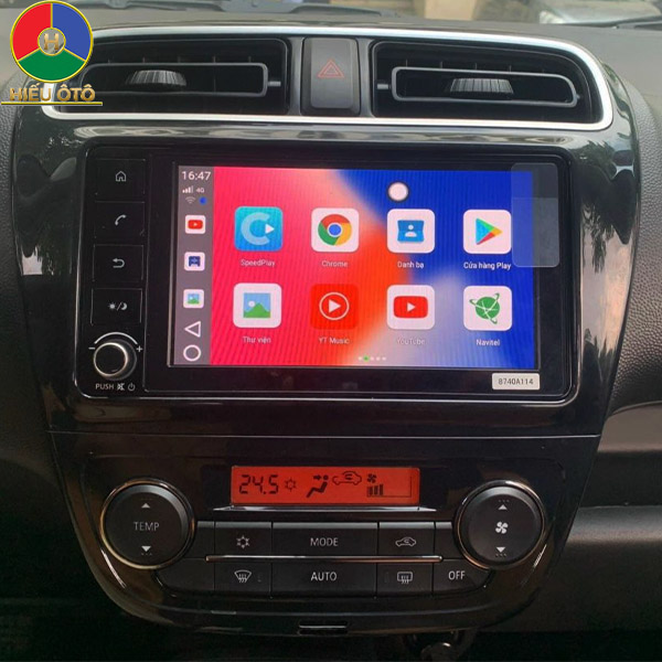 android auto box xe ô tô mitsubishi attrage chính hãng