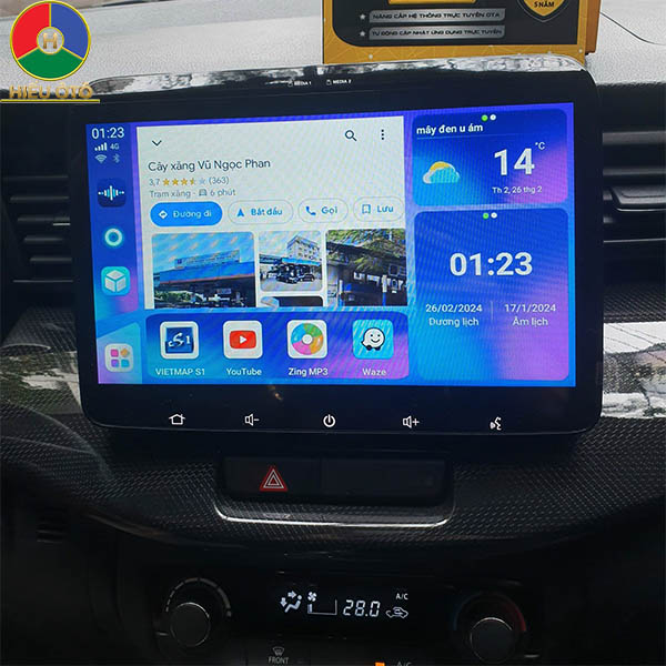android auto box xe ô tô suzuki xl7 2022