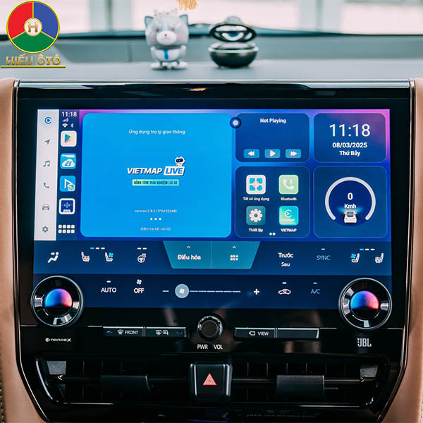 android auto box xe ô tô toyota alphard 
