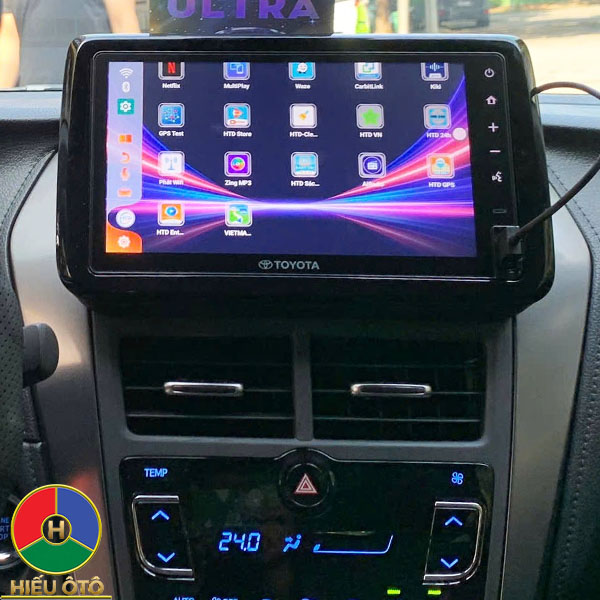 android auto box xe ô tô toyota vios chính hãng 