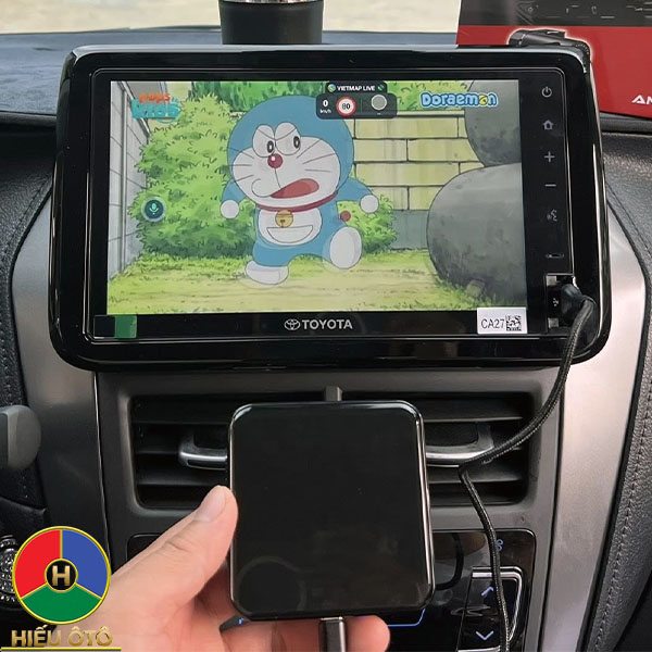 android auto box xe ô tô toyota vios 