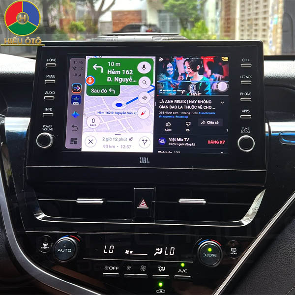 android auto box xe oto toyota camry 