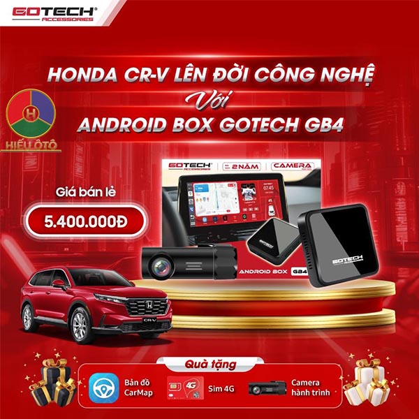 android box cho ô tô gotech 