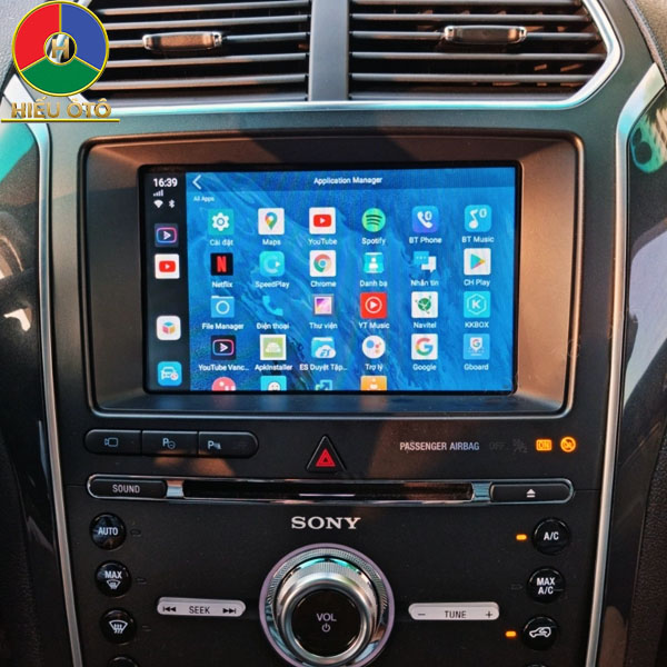 android box xe ô tô ford explorer 2017