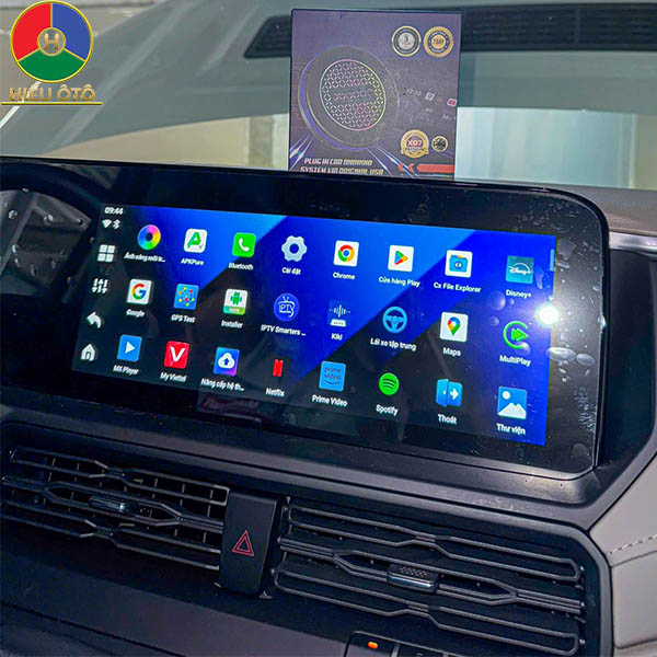 android box xe ô tô ford transit 2025 