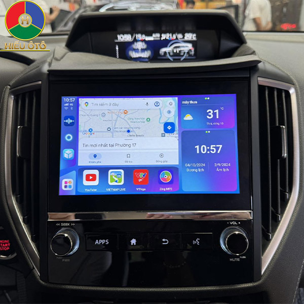 android box xe ô tô subaru forester 2022, 2023, 2024, 2025
