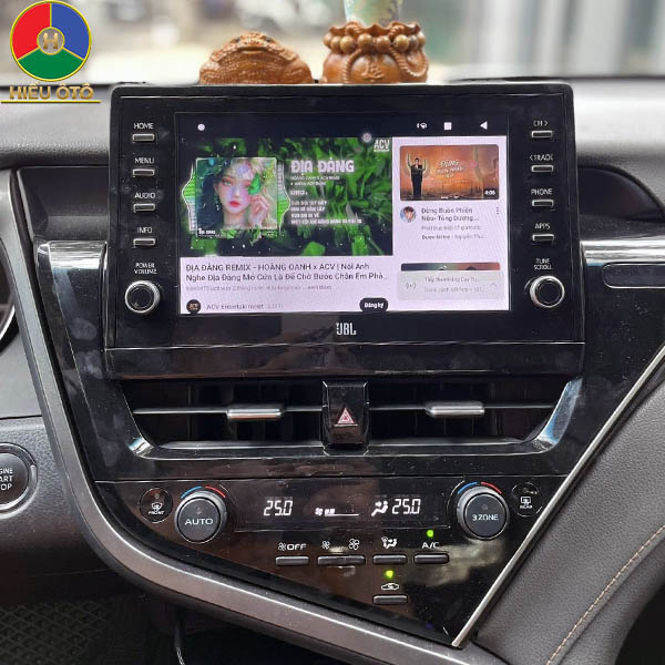 android box xe ô tô toyota camry 2024 