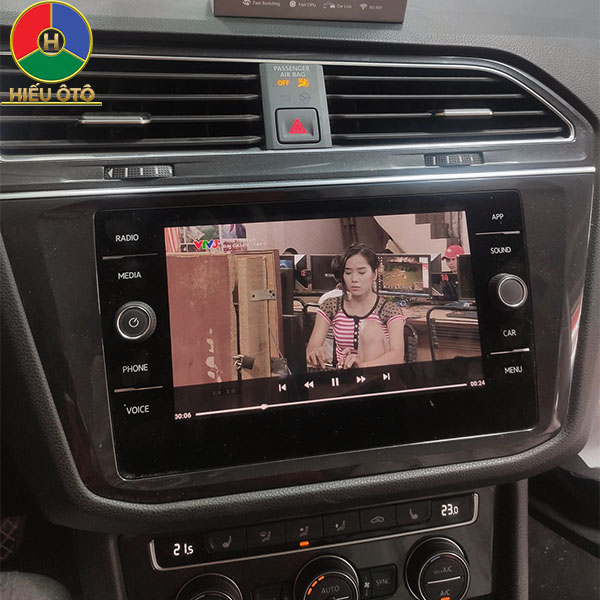 android box xe ô tô volkswagen tiguan 