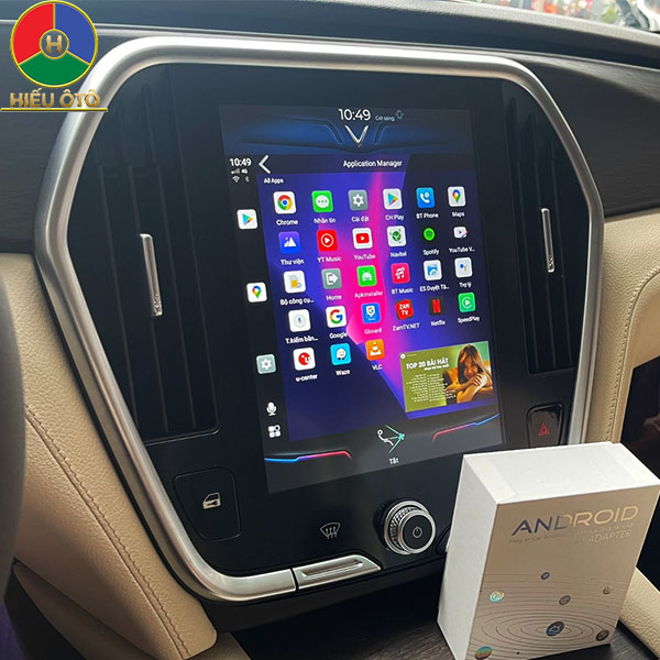android box xe oto vinfast lux a 