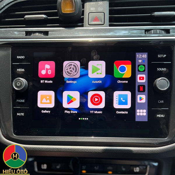 android box xe oto volkswagen tiguan 2019, 2020, 2021, 2022, 2023