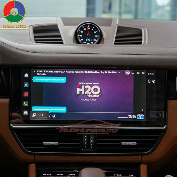 android box xe ô tô porsche cayenne 2019, 2020, 2021, 2022, 2023, 2024, 2025 