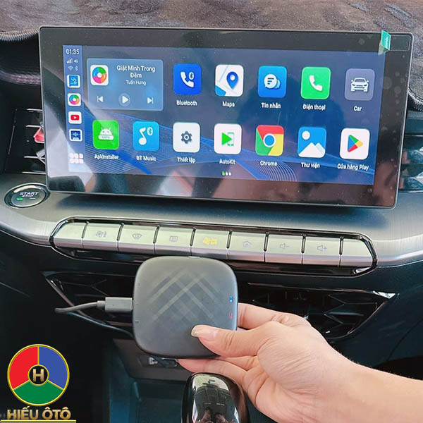 android auto box xe ô tô mg5 