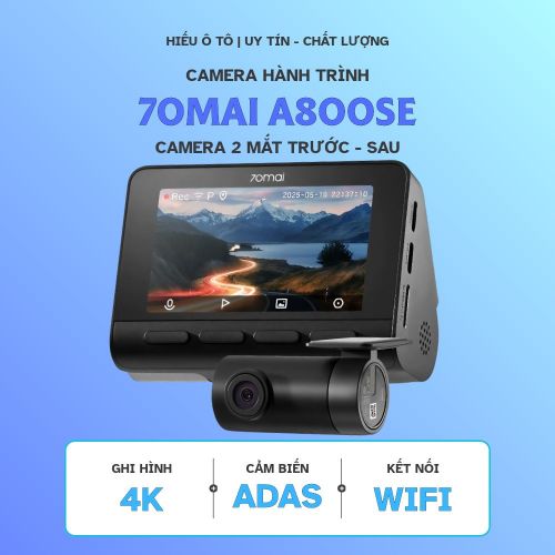 Đánh Giá 70mai A800SE 4K (2026): Vua Camera Chống Phạt Nguội