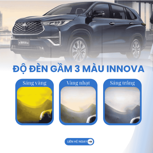 Độ Đèn Gầm Toyota Innova Tại Hà Nội