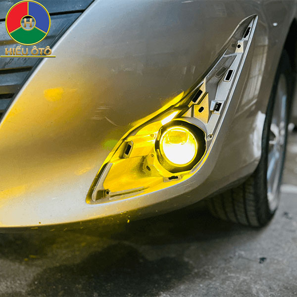 độ đèn gầm ô tô toyota vios 