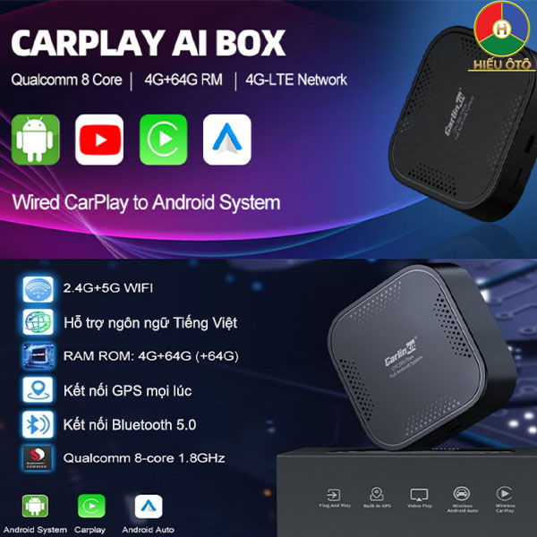 lý do nên lắp android box ô tô 