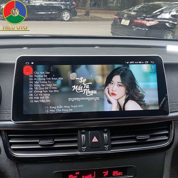 màn hình android 12,3 inch xe ô tô kia k5 