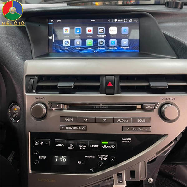 màn hình android 9.5inch xe lexus rx450h\