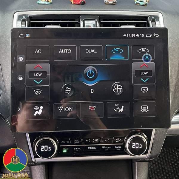 màn hình android 13inch xe ô tô subaru outback