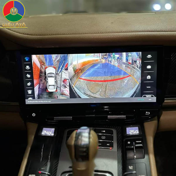 màn hình android 360 ô tô porsche panamera 