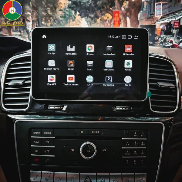 màn hình android 8 inch mercedes gls 