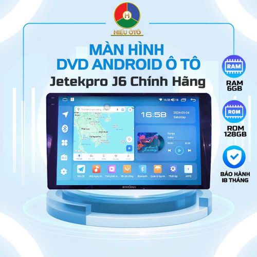 Màn Hình Android Jetekpro J6 Chính Hãng, Giá Hợp Lý 