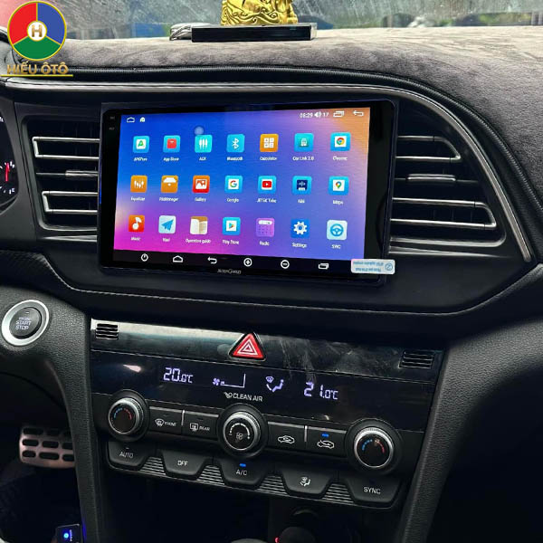 màn hình android jetekpro xe hyundai elantra