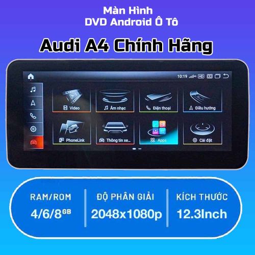 Màn Hình Android Ô Tô Audi A4