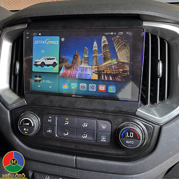 màn hình android ô tô chevrolet colorado 2017, 2018, 2019, 2020, 2021, 2022