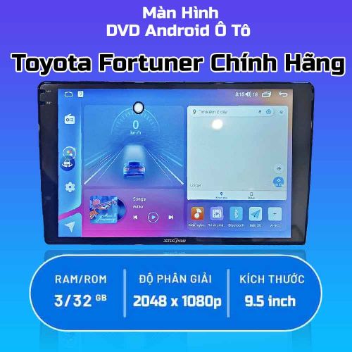 Màn Hình Android Ô Tô Toyota Fortuner 