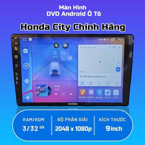 Màn Hình Android Ô Tô Honda City Chính Hãng