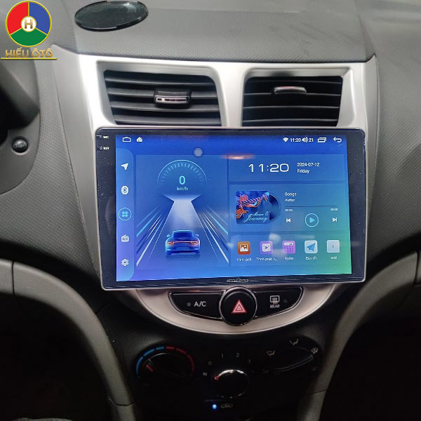 màn hình android ô tô hyundai accent 2013, 2014, 2015, 2016, 2017 