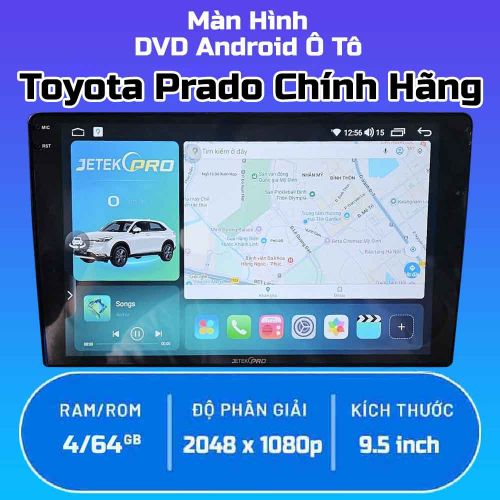 Màn Hình Android Ô Tô Toyota Prado