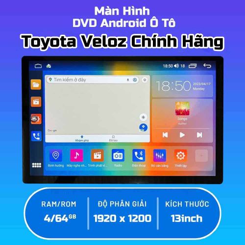 Màn Hình Android Ô Tô Toyota Veloz 