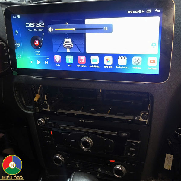 màn hình android xe audi q5