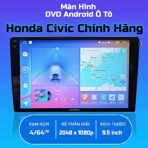 Màn Hình Android Xe Honda Civic