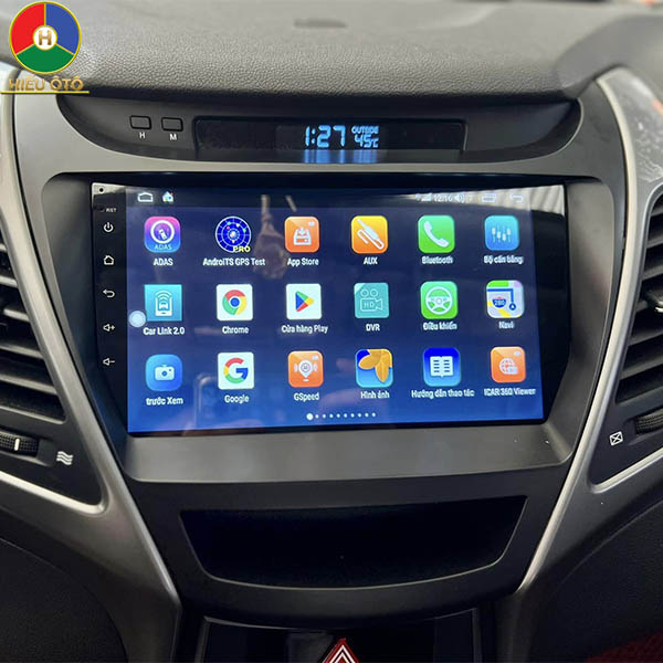 màn hình android xe hyundai elantra 2010, 2011, 2012, 2013, 2014, 2015