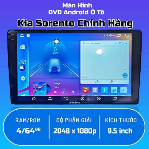 Màn Hình Android Xe Kia Sorento 