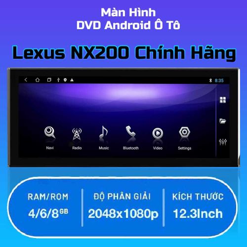 Màn Hình Android Xe Lexus NX200