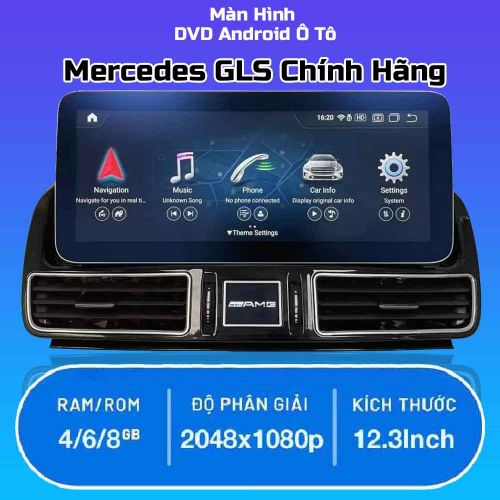 Màn Hình Android Xe Mercedes GLS 