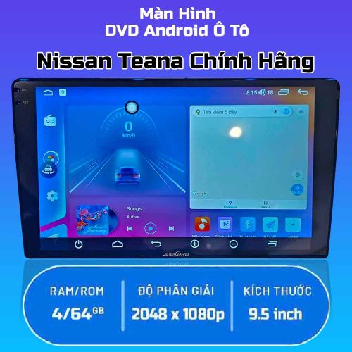 Màn Hình Android Xe Nissan Teana 