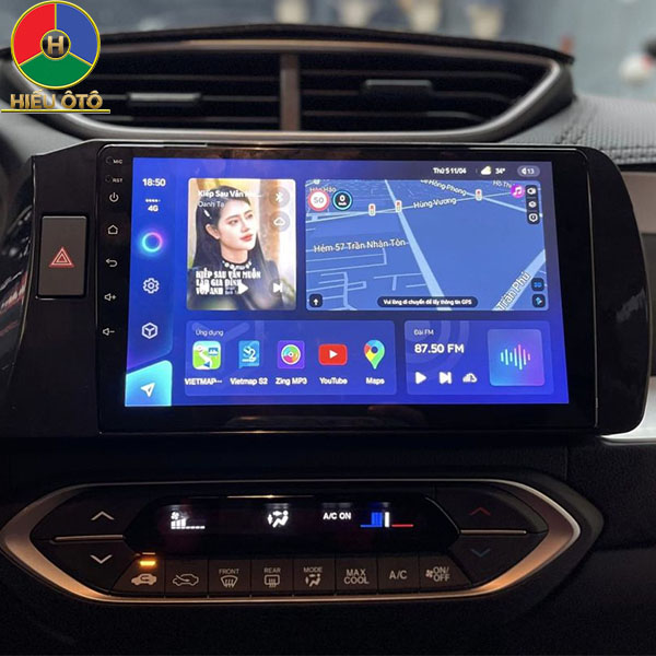 màn hình android xe ô tô honda brv 2025