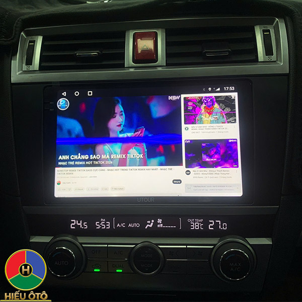 màn hình android xe ô tô subaru outback 