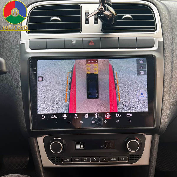 màn hình android xe ô tô volkswagen polo chính hãng