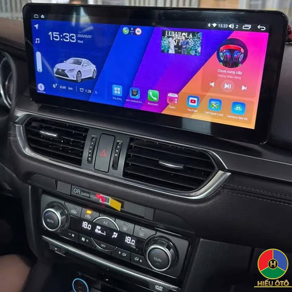 màn hình dvd 12,3inch xe ô tô mazda 6 
