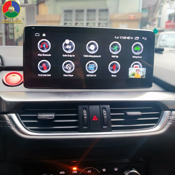 màn hình dvd android ô tô mazda 6 2017, 2018, 2019, 2020
