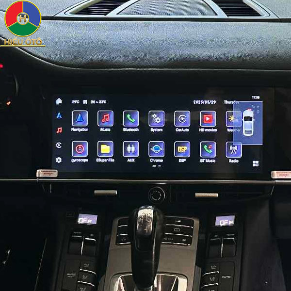 màn hình dvd android ô tô porsche panamera 
