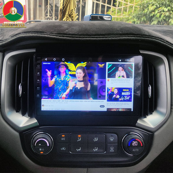 màn hình dvd android xe ô tô chevrolet trailblazer 